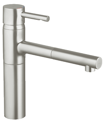 dutje met tijd aan de andere kant, Grohe Essence Kitchen Faucet Single Spray Pull Down | Allied PHS