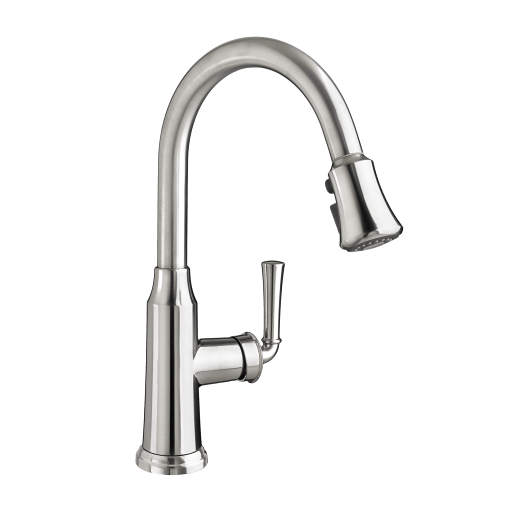 American Standard Portsmouth 1-Handle Pull Down High-Arc Kitchen Faucet ...