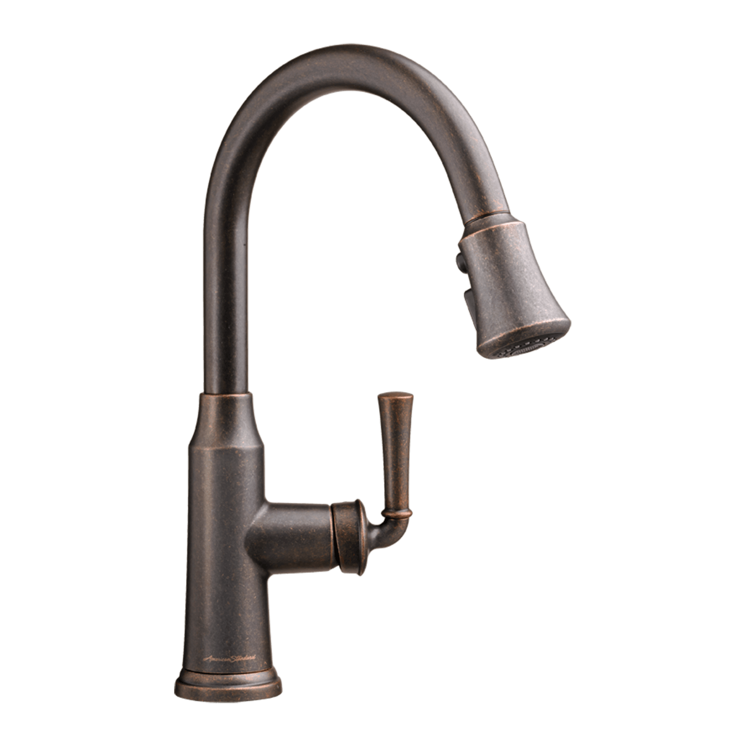 American Standard Portsmouth 1 Handle Pull Down High Arc Kitchen Faucet Oil Rubbed Bronze 6987