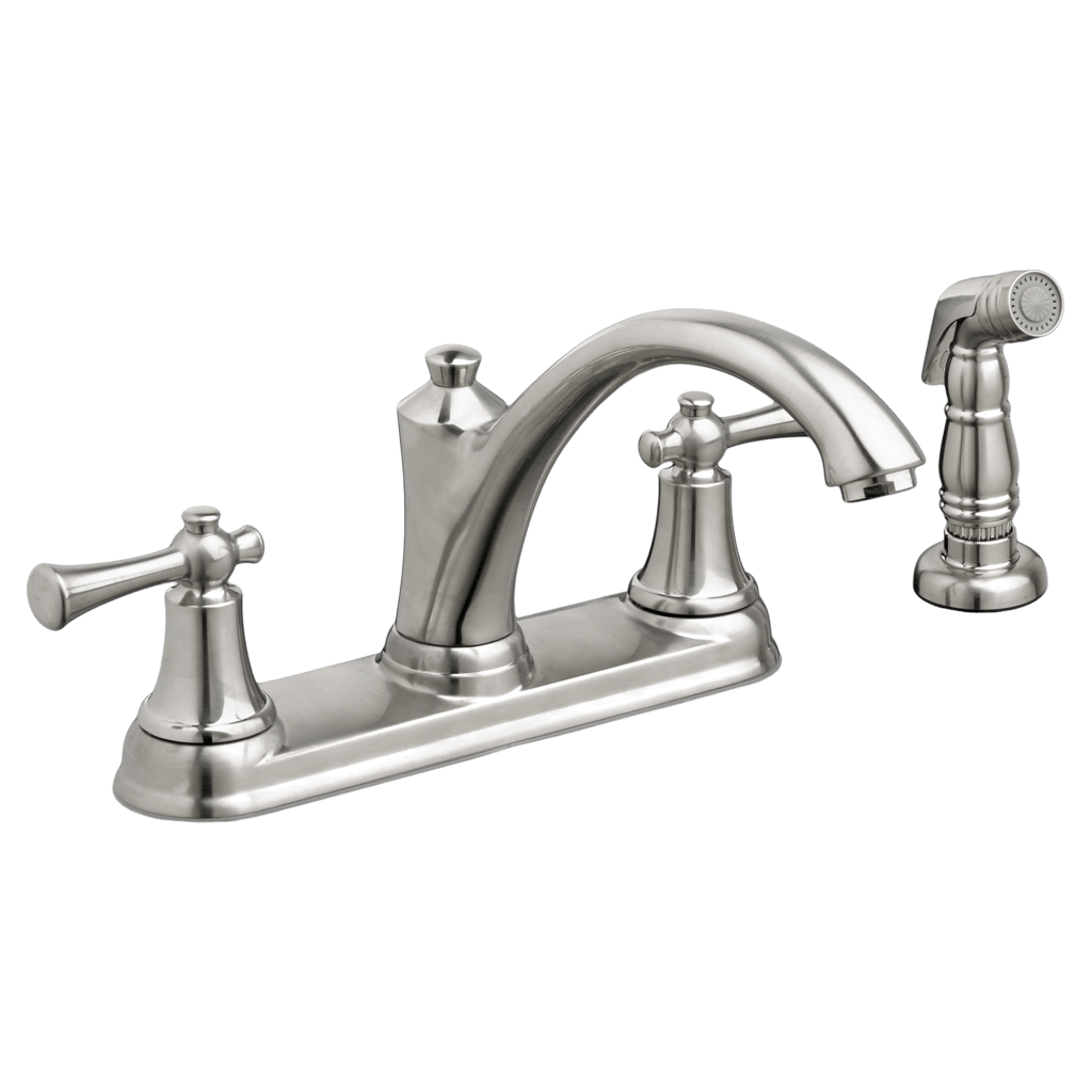 American Standard Portsmouth 2Handle Kitchen Faucet with Side Spray