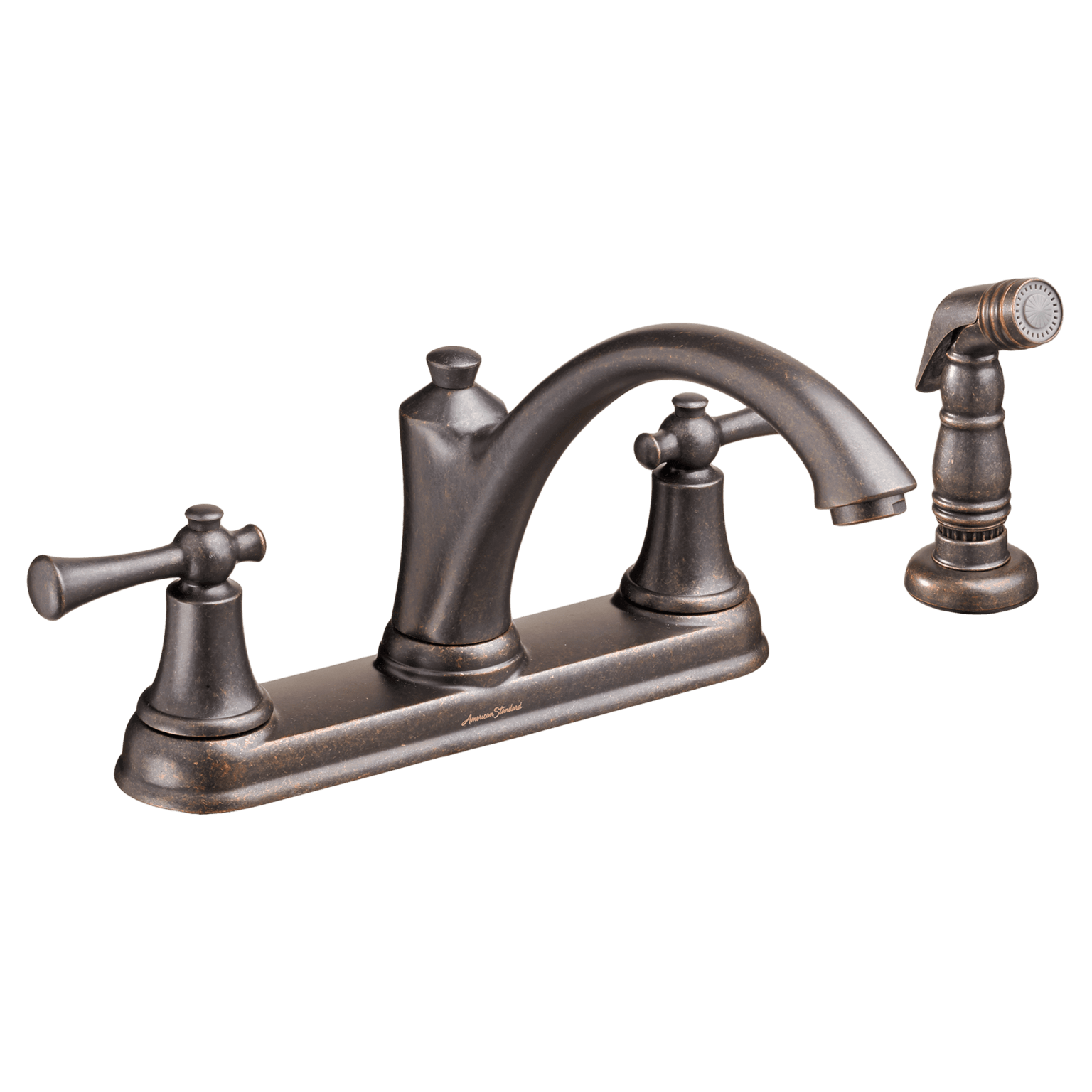 American Standard Portsmouth 2 Handle Kitchen Faucet With Side Spray Allied Plumbing And Heating