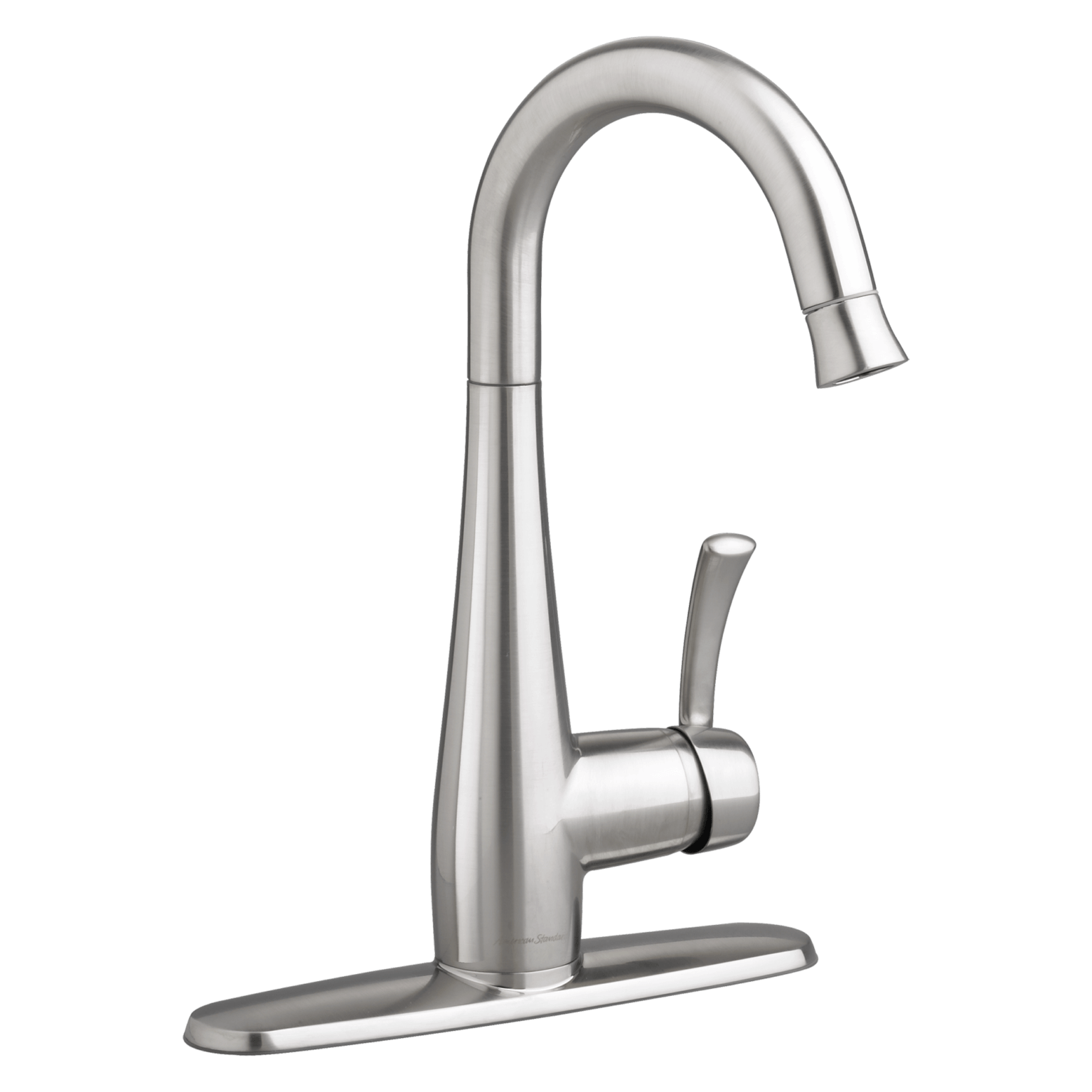 American Standard Quince 1Handle Pull Down High Arc Bar Faucet Stainless Steel Allied