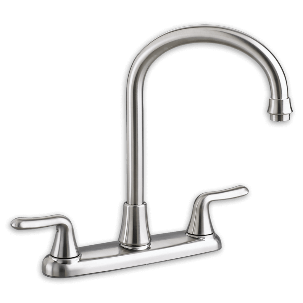 American Standard Colony Soft 2Handle HighArc Kitchen Faucet Polished Chrome Allied
