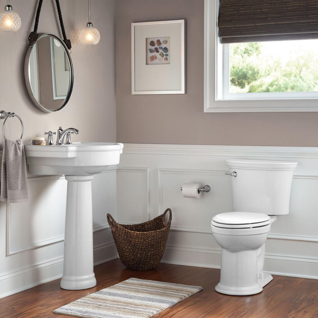 American Standard Esteem VorMax Right Height Elongated Toilet 1.28