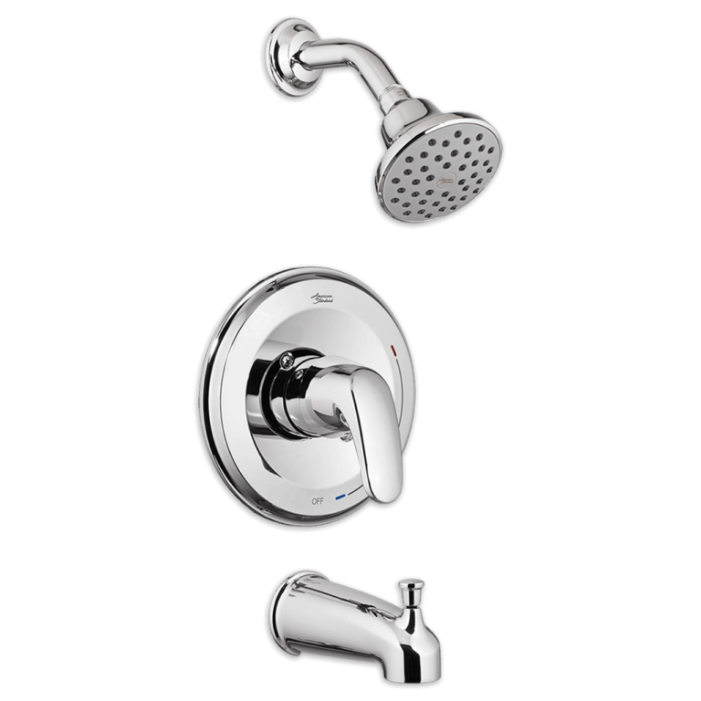 American Standard Colonypro Bath Shower Trim Kit With Water Saving Shower Head Without Valve